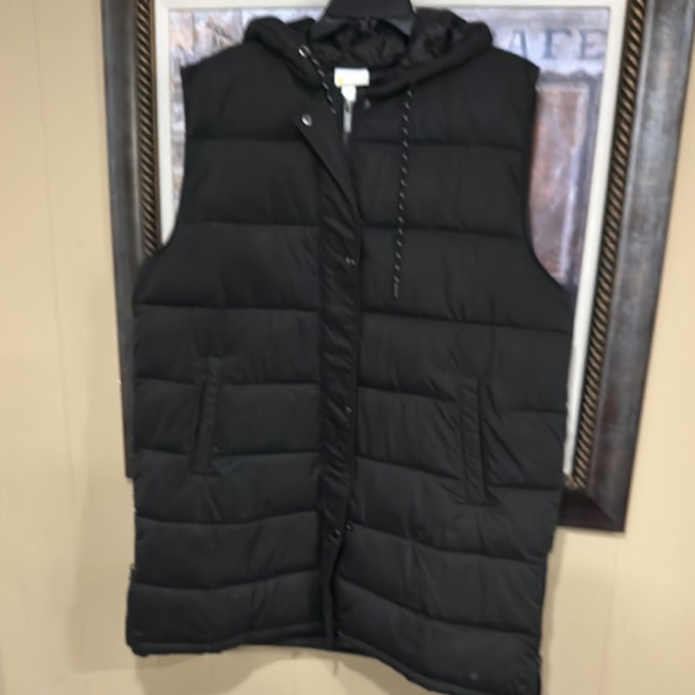 Women’s Zella Black Puffer Vest